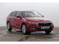 Red Used 2024 Skoda Octavia SE L Estate | £22,327 (A bit pricey)