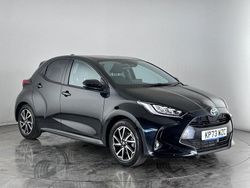 Black Used 2023 Toyota Yaris Hybrid Design Hatchback | £18,250 (Good price)