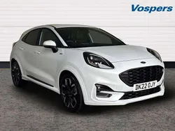 White Used 2022 Ford Puma Gen-E ST-Line X SUV | £16,695
