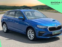 Race blue metallic Used 2024 Skoda Scala SE L Hatchback | £20,795