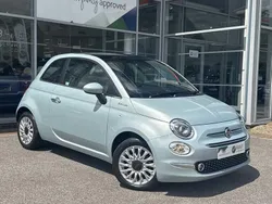 Smooth mint green Used 2022 Fiat 500 Dolcevita Hatchback | £11,059 (Fair price)