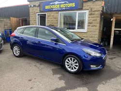 Blue Used 2015 Ford Focus Titanium Hatchback | £3,790 (Fair price)
