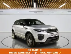 Silver Used 2018 Land Rover Range Rover evoque Landmark Estate | £13,699 (Fair price)