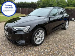 Black Used 2020 Audi e-tron S-Line SUV | £18,995 (Fair price)