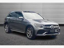 Grey Used 2021 Mercedes GLC220 AMG line SUV | £31,550