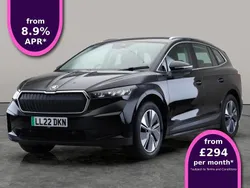 Black Used 2022 Skoda Enyaq iV SUV | £20,306 (Fair price)