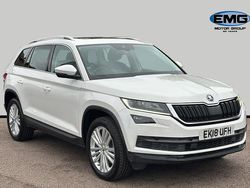 White Used 2018 Skoda Kodiaq SUV | £22,321 (Fair price)