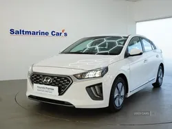 White Used 2021 Hyundai Ioniq Premium Sedan | £13,248 (Fair price)