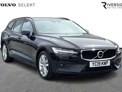 Onyx black Used 2019 Volvo V60 Momentum Estate | £16,990 (Fair price)