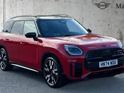 Red Used 2024 Mini John Cooper Works Countryman SUV | £39,584 (Fair price)