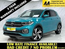 Blue Used 2021 VW T-Cross R-line SUV | £17,000 (Good price)