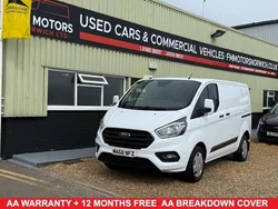 White Used 2018 Ford Transit Custom Trend Van | £13,400 (Super price)