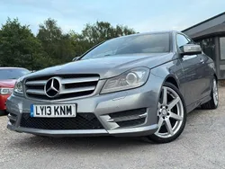 Silver Used 2013 Mercedes C220 AMG Coupe | £7,495 (Fair price)