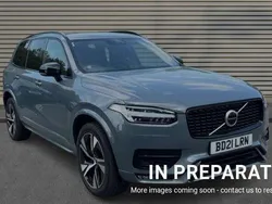 Metallic thunder grey Used 2021 Volvo XC90 R-Design SUV | £37,511 (Fair price)