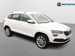 White Used 2019 Skoda Karoq SE L SUV | £17,499 (Fair price)
