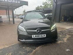 Black Used 2019 Mercedes C200 AMG line Sedan | £12,795 (Super price)