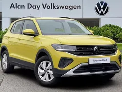 Yellow Used 2024 VW T-Cross Life SUV | £18,995