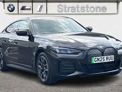 Black Used 2025 BMW i4 M Sport Sedan | £41,895 (Fair price)