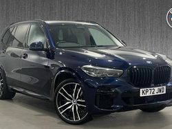 Blue Used 2022 BMW X5 M Sport SUV | £39,499 (Fair price)