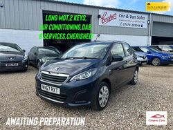 Blue Used 2017 Peugeot 108 Active Hatchback | £6,495 (Fair price)