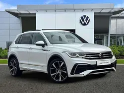 White Used 2020 VW Tiguan R-line SUV | £21,191 (Fair price)