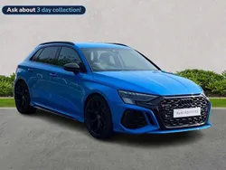 Blue Used 2022 Audi RS3 Sport Hatchback | £47,928 (A bit pricey)