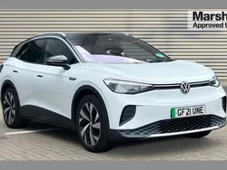 White Used 2021 VW ID.4 Pro Performance SUV | £18,126 (Fair price)