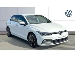 Pure white Used 2022 VW Golf VIII Edition Hatchback | £19,427 (Fair price)