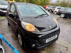 Black Used 2013 Peugeot 107 Active Hatchback | £3,995 (Fair price)