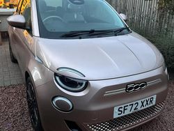 Gold Used 2023 Fiat 500e La Prima Hatchback | £17,199 (Fair price)