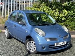 Blue Used 2008 Nissan Micra Visia Hatchback | £795 (Good price)