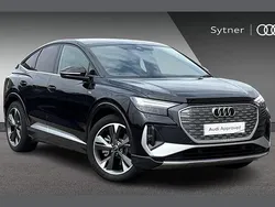 Black Used 2024 Audi Q4 Sportback e-tron S-Line SUV | £36,000 (Good price)