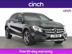 Black Used 2018 Mercedes GLA200 AMG line SUV | £14,449 (Fair price)