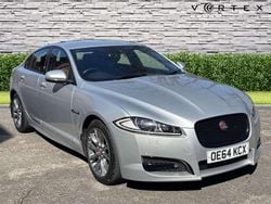 Silver Used 2014 Jaguar XF R-Sport Sedan | £7,400 (Fair price)