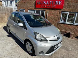Crystal silver Used 2012 Toyota Aygo Hatchback | £1,995 (Fair price)