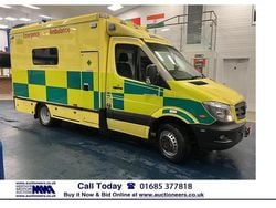 Yellow Used 2015 Mercedes Sprinter Van | £5,850