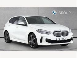 White Used 2022 BMW 118 M Sport Hatchback | £19,950 (Fair price)