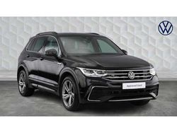 Black Used 2023 VW Tiguan R-line Edition SUV | £25,351 (Fair price)