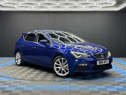 Blue Used 2018 Seat Leon FR Hatchback | £8,990 (Fair price)