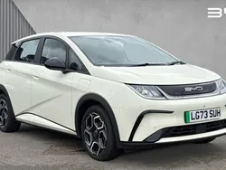 Cream white Used 2023 BYD Dolphin Comfort Hatchback | £18,755 (Good price)