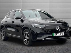 Cosmos black Used 2021 Mercedes EQA250 AMG line SUV | £19,950 (Fair price)
