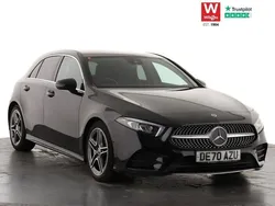 Black Used 2020 Mercedes A200 AMG line Hatchback | £18,599 (Fair price)