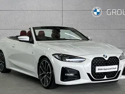 White Used 2021 BMW 420 M Sport Cabriolet | £32,490 (A bit pricey)