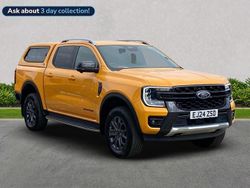 Orange Used 2024 Ford Ranger Wildtrack Pickup | £37,000 (Good price)
