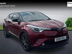 Red Used 2018 Toyota C-HR Edition SUV | £14,251 (A bit pricey)