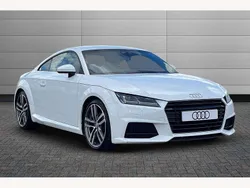 White Used 2017 Audi TT S-Line Coupe | £15,595 (Fair price)