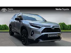 Silver Used 2022 Toyota RAV4 Hybrid SUV | £31,561 (Fair price)