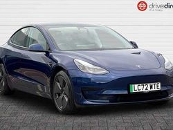 Blue Used 2022 Tesla Model 3 RWD Sedan | £18,900 (Fair price)