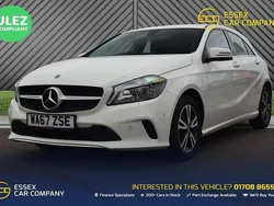 White Used 2017 Mercedes A160 Executive Hatchback | £12,700 (Fair price)