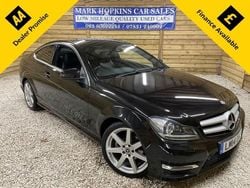 Black Used 2014 Mercedes C180 Sport Edition Coupe | £15,995 (Expensive)